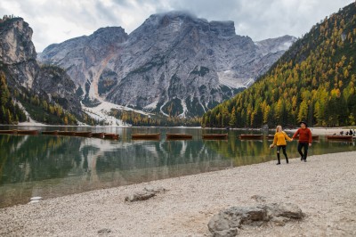 Ninel & Stanislav, Lago di Braies, Italy