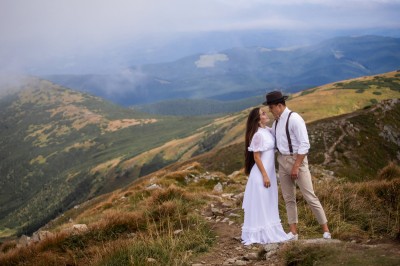 Sofia and Vasyl, Carpathians. Image #5