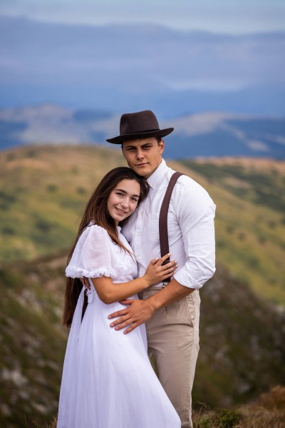 Sofia and Vasyl, Carpathians. Image #6