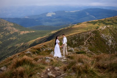 Sofia and Vasyl, Carpathians. Image #7