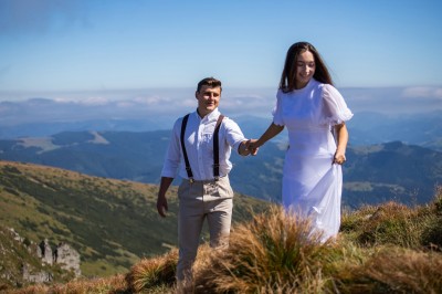 Sofia and Vasyl, Carpathians. Image #10