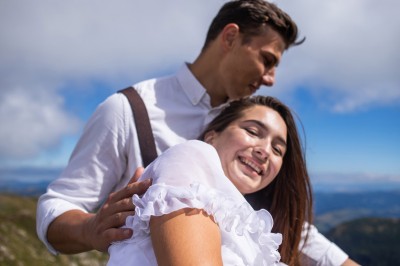 Sofia and Vasyl, Carpathians. Image #17