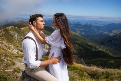 Sofia and Vasyl, Carpathians. Image #18