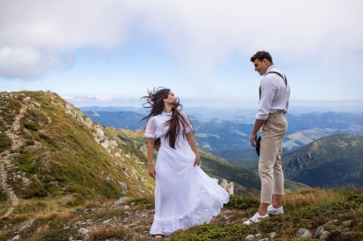 Sofia and Vasyl, Carpathians. Image #24