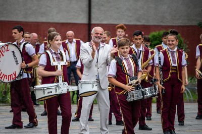"Golden Trumpets" Orchestra and "Cheerleaders". Image #36